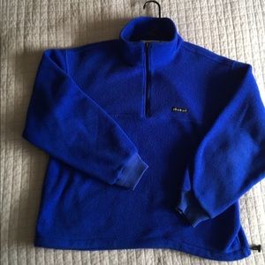 Blue Polar Fleece Turtle Neck / Eddie Bauer
